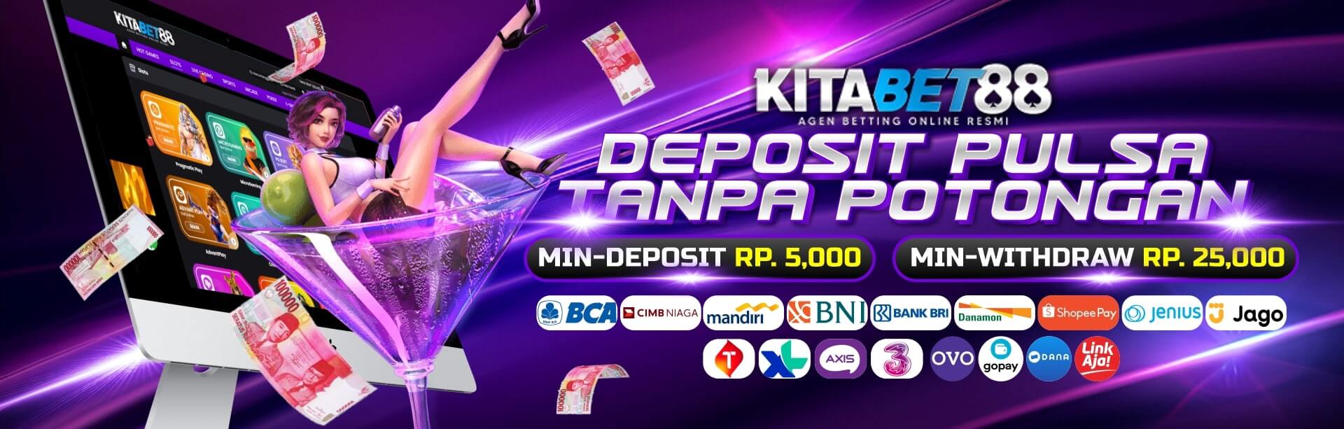 Slot deposit pulsa tanpa potongan